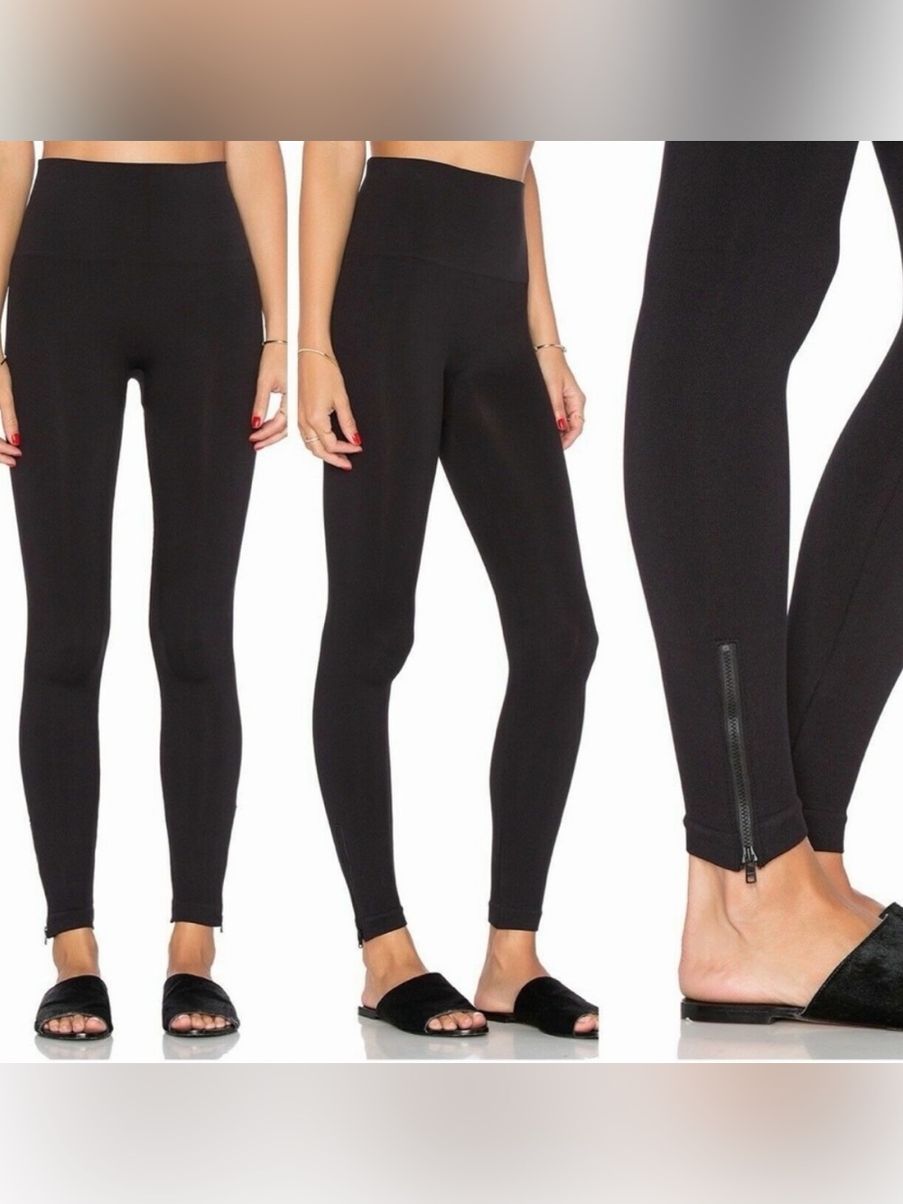 Spanx Women’s Look at Me Now Seamless Ribbed Leggings